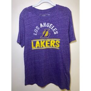 Boy's Youth XL (18), Los Angeles Lakers NBA Purple T Shirt